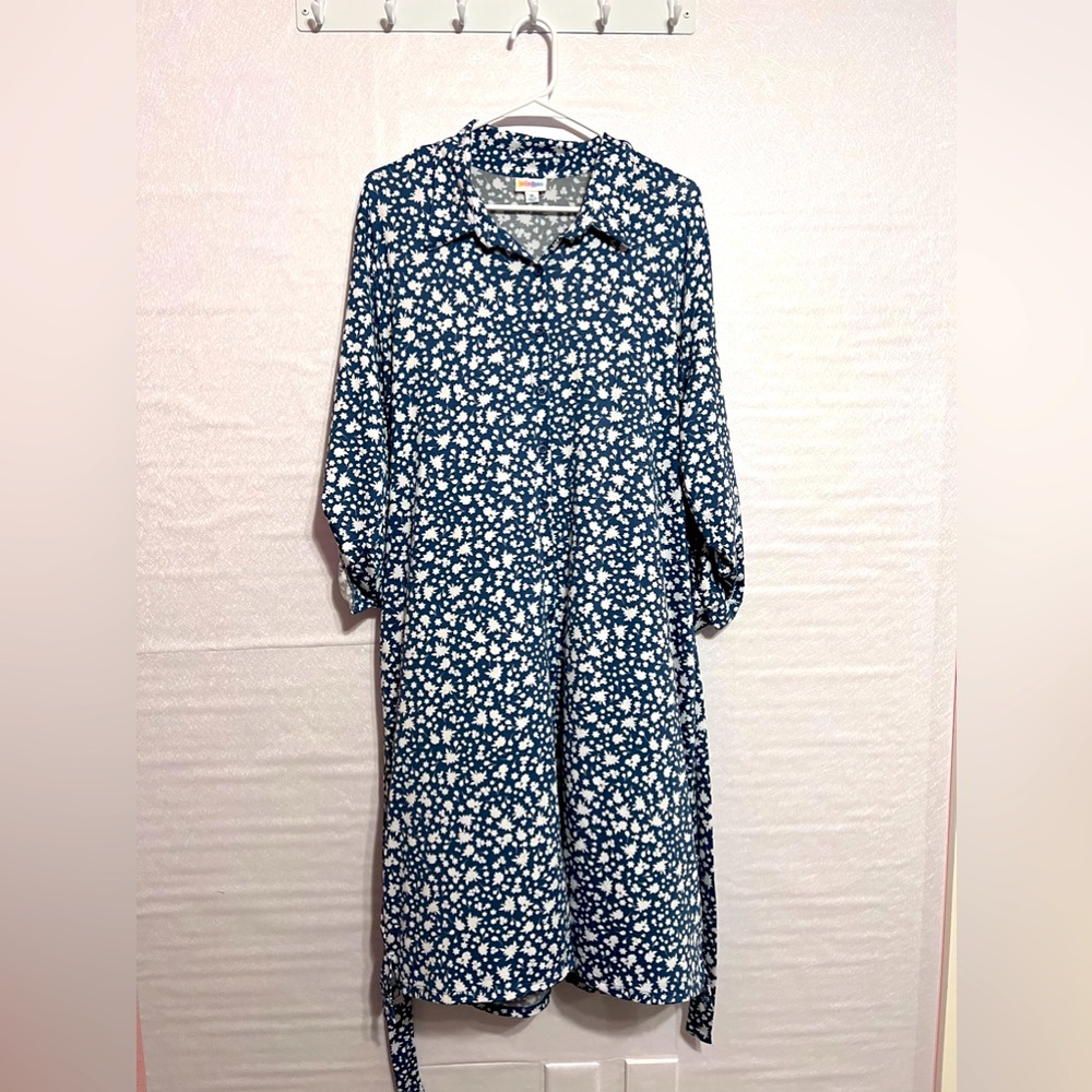 LULAROE ELLIE Button Down Dress